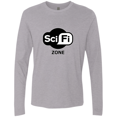 T-Shirts Heather Grey / Small Scifi zone Men's Premium Long Sleeve