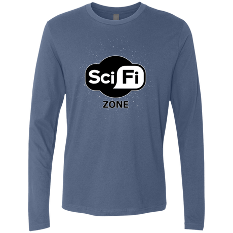 T-Shirts Indigo / Small Scifi zone Men's Premium Long Sleeve