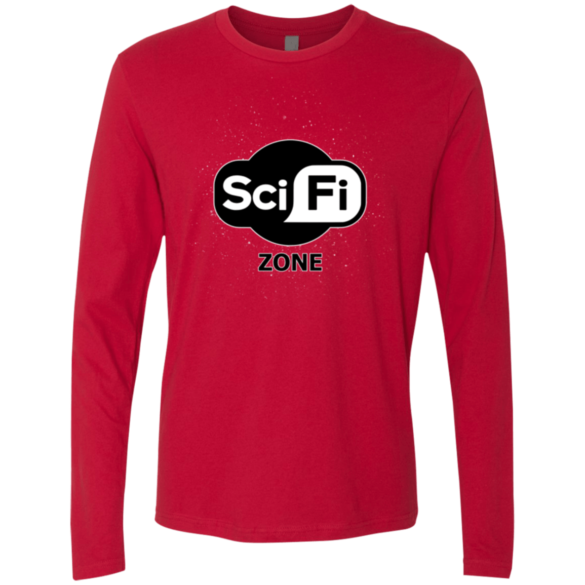 T-Shirts Red / Small Scifi zone Men's Premium Long Sleeve