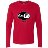 T-Shirts Red / Small Scifi zone Men's Premium Long Sleeve
