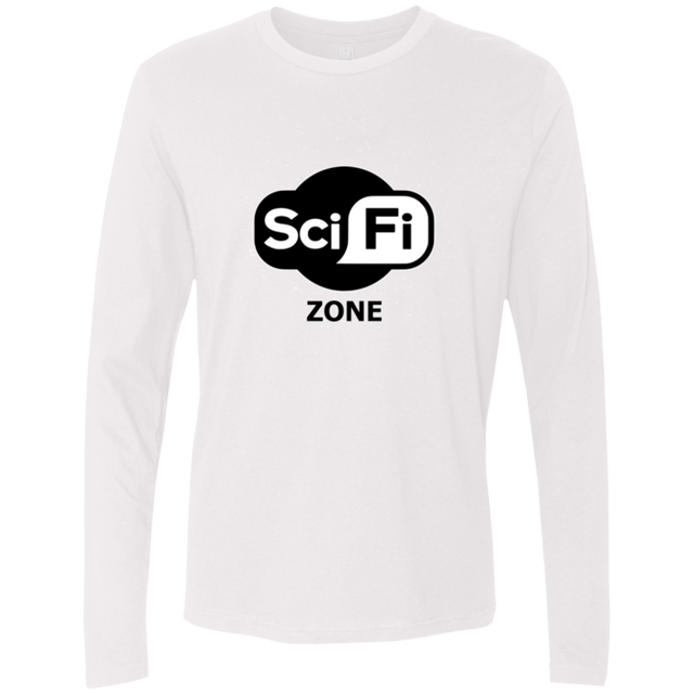 T-Shirts White / Small Scifi zone Men's Premium Long Sleeve