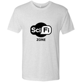 T-Shirts Heather White / Small Scifi zone Men's Triblend T-Shirt