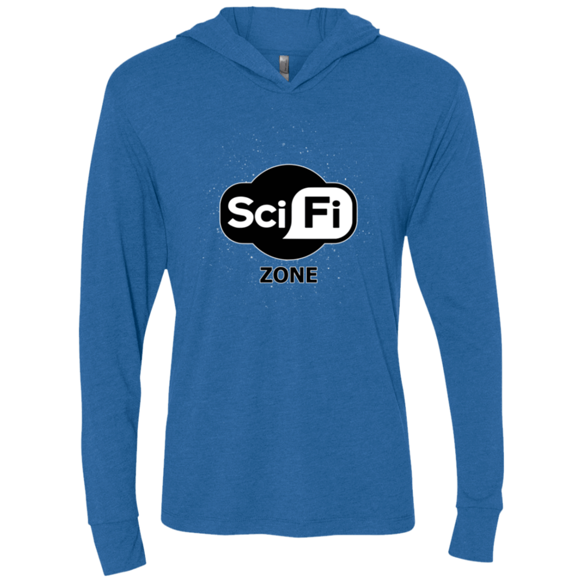 T-Shirts Vintage Royal / X-Small Scifi zone Triblend Long Sleeve Hoodie Tee