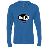 T-Shirts Vintage Royal / X-Small Scifi zone Triblend Long Sleeve Hoodie Tee