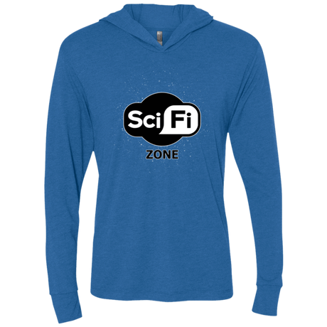 T-Shirts Vintage Royal / X-Small Scifi zone Triblend Long Sleeve Hoodie Tee