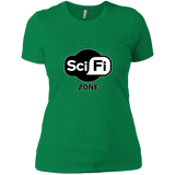 T-Shirts Kelly Green / X-Small Scifi zone Women's Premium T-Shirt