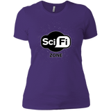 T-Shirts Purple / X-Small Scifi zone Women's Premium T-Shirt