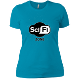T-Shirts Turquoise / X-Small Scifi zone Women's Premium T-Shirt