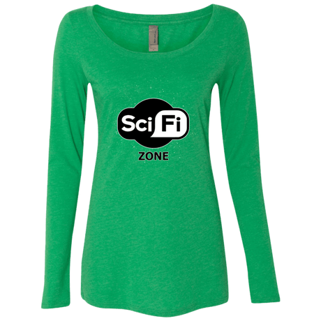 T-Shirts Envy / Small Scifi zone Women's Triblend Long Sleeve Shirt
