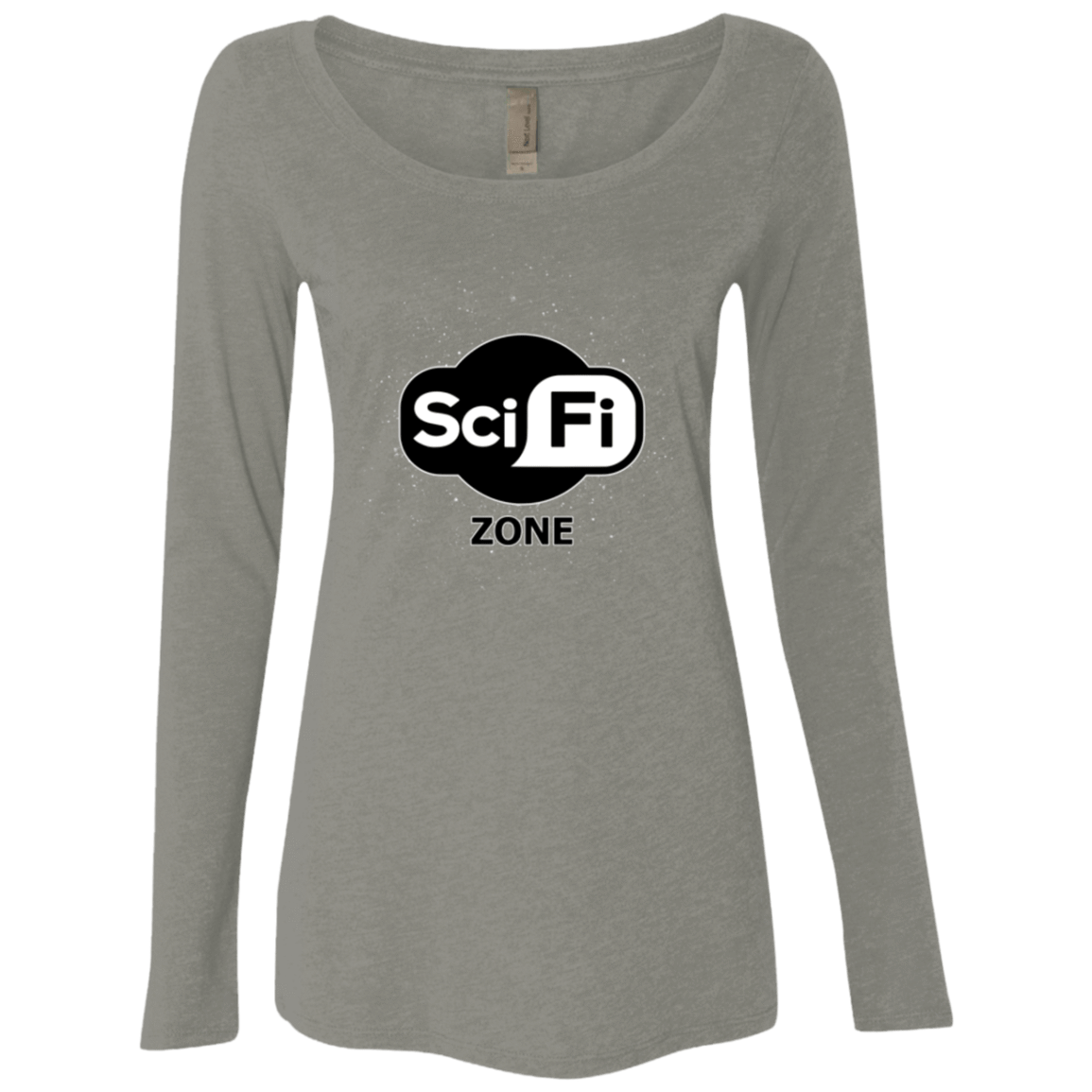 T-Shirts Venetian Grey / Small Scifi zone Women's Triblend Long Sleeve Shirt