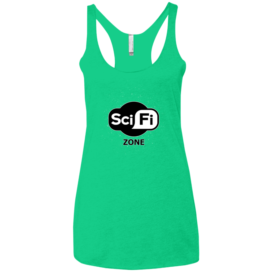 T-Shirts Envy / X-Small Scifi zone Women's Triblend Racerback Tank