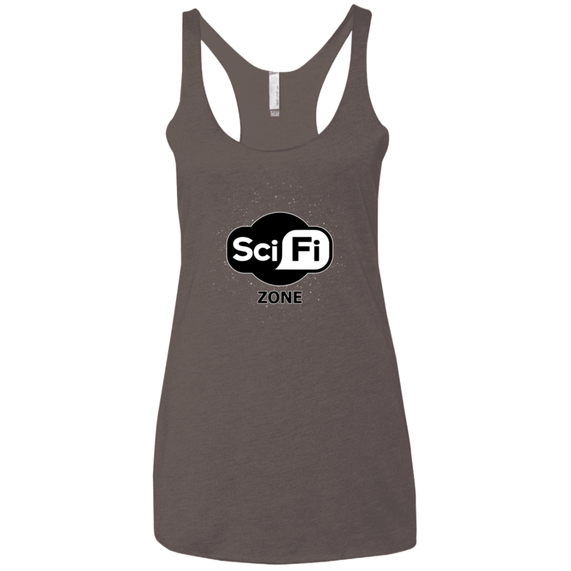 T-Shirts Macchiato / X-Small Scifi zone Women's Triblend Racerback Tank
