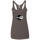 T-Shirts Macchiato / X-Small Scifi zone Women's Triblend Racerback Tank