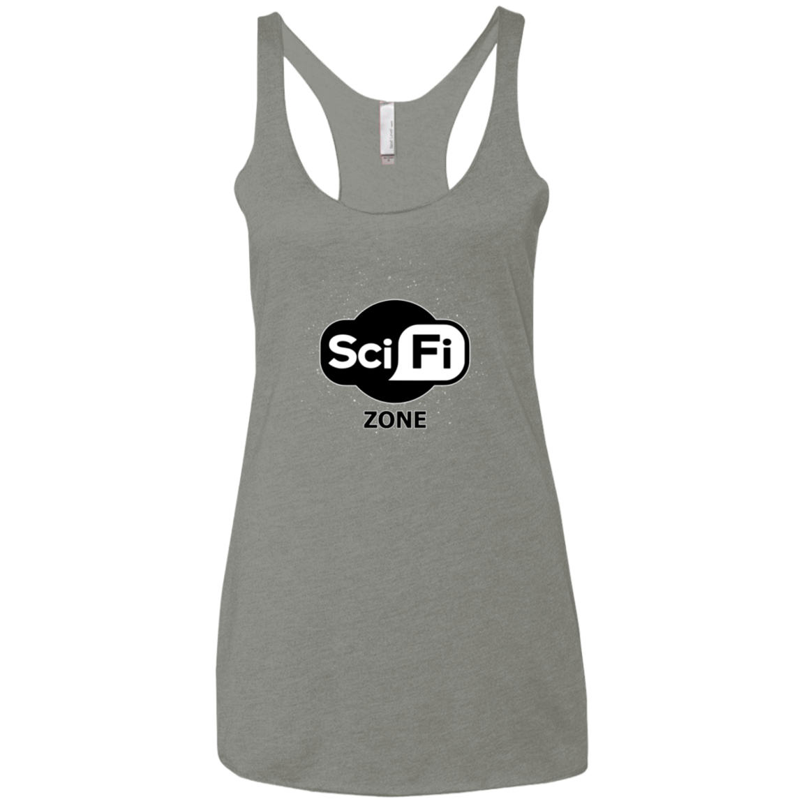T-Shirts Venetian Grey / X-Small Scifi zone Women's Triblend Racerback Tank