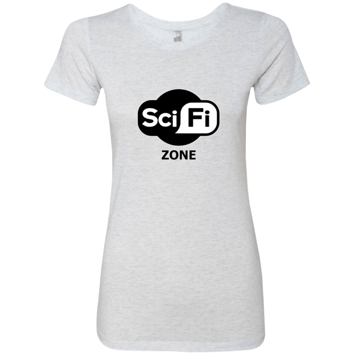 T-Shirts Heather White / Small Scifi zone Women's Triblend T-Shirt