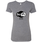 T-Shirts Premium Heather / Small Scifi zone Women's Triblend T-Shirt