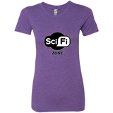 T-Shirts Purple Rush / Small Scifi zone Women's Triblend T-Shirt