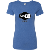 T-Shirts Vintage Royal / Small Scifi zone Women's Triblend T-Shirt