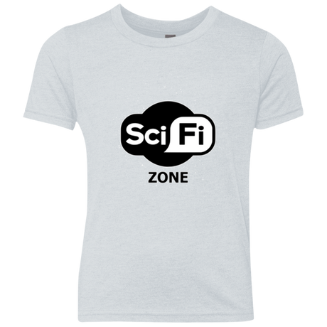 T-Shirts Heather White / YXS Scifi zone Youth Triblend T-Shirt