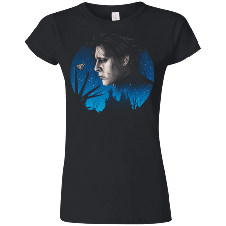 T-Shirts Black / S Scissored Gentleman Junior Slimmer-Fit T-Shirt