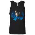 T-Shirts Black / S Scissored Gentleman Men's Premium Tank Top