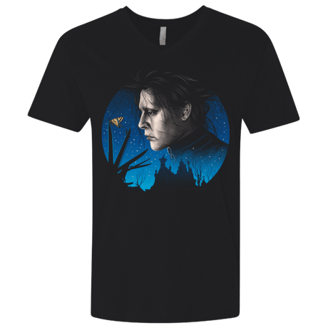 T-Shirts Black / X-Small Scissored Gentleman Men's Premium V-Neck