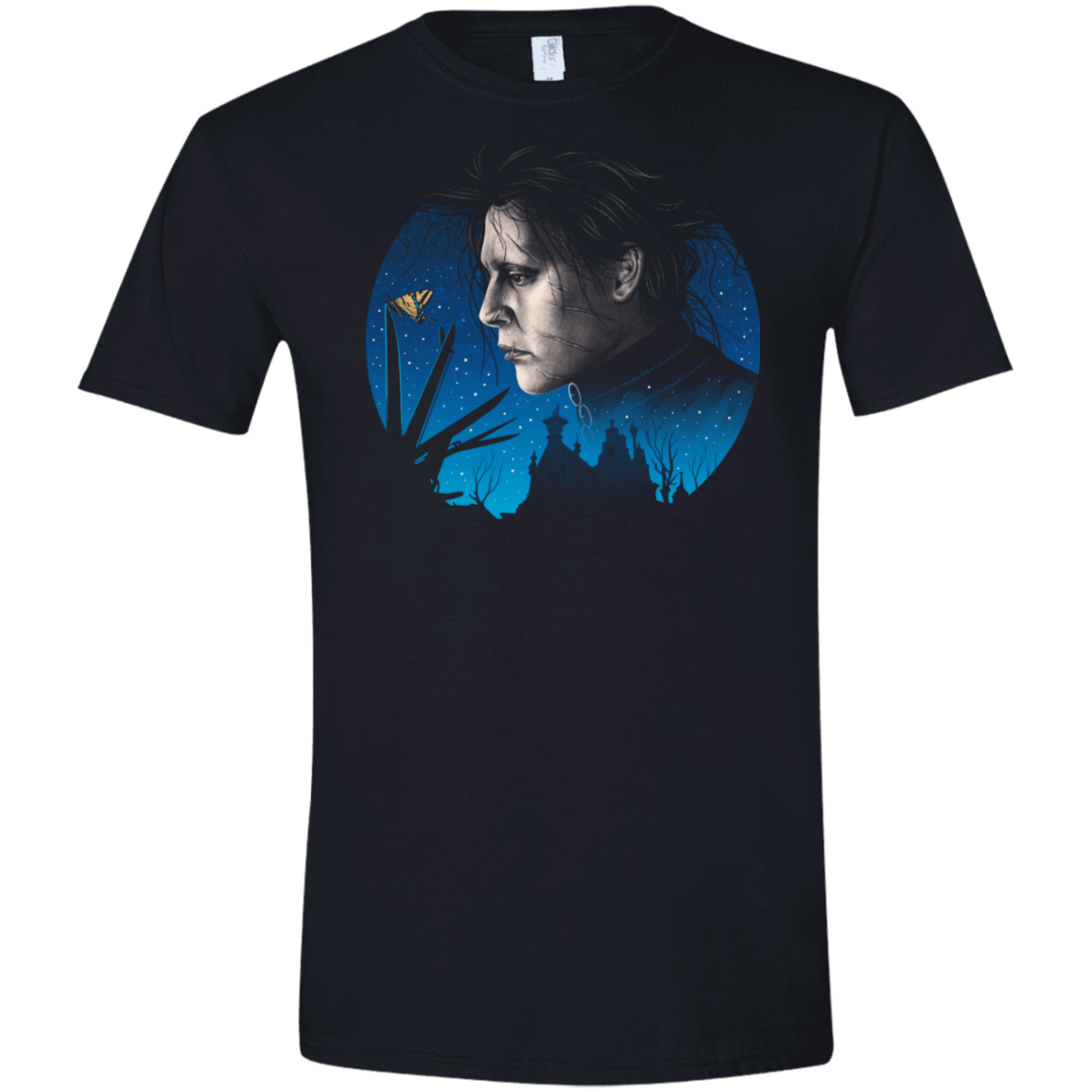 T-Shirts Black / X-Small Scissored Gentleman Men's Semi-Fitted Softstyle