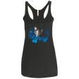 T-Shirts Vintage Black / X-Small Scissored Gentleman Women's Triblend Racerback Tank