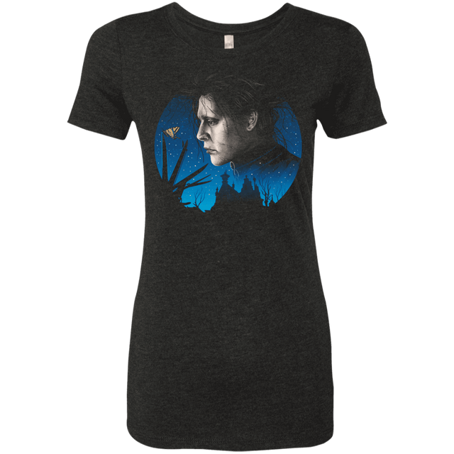 T-Shirts Vintage Black / S Scissored Gentleman Women's Triblend T-Shirt