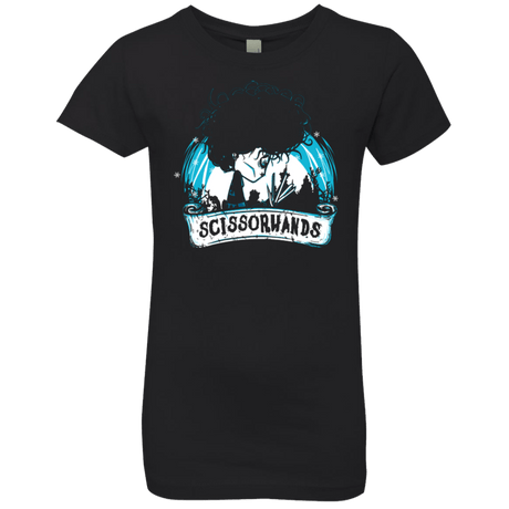 T-Shirts Black / YXS Scissorhands Girls Premium T-Shirt