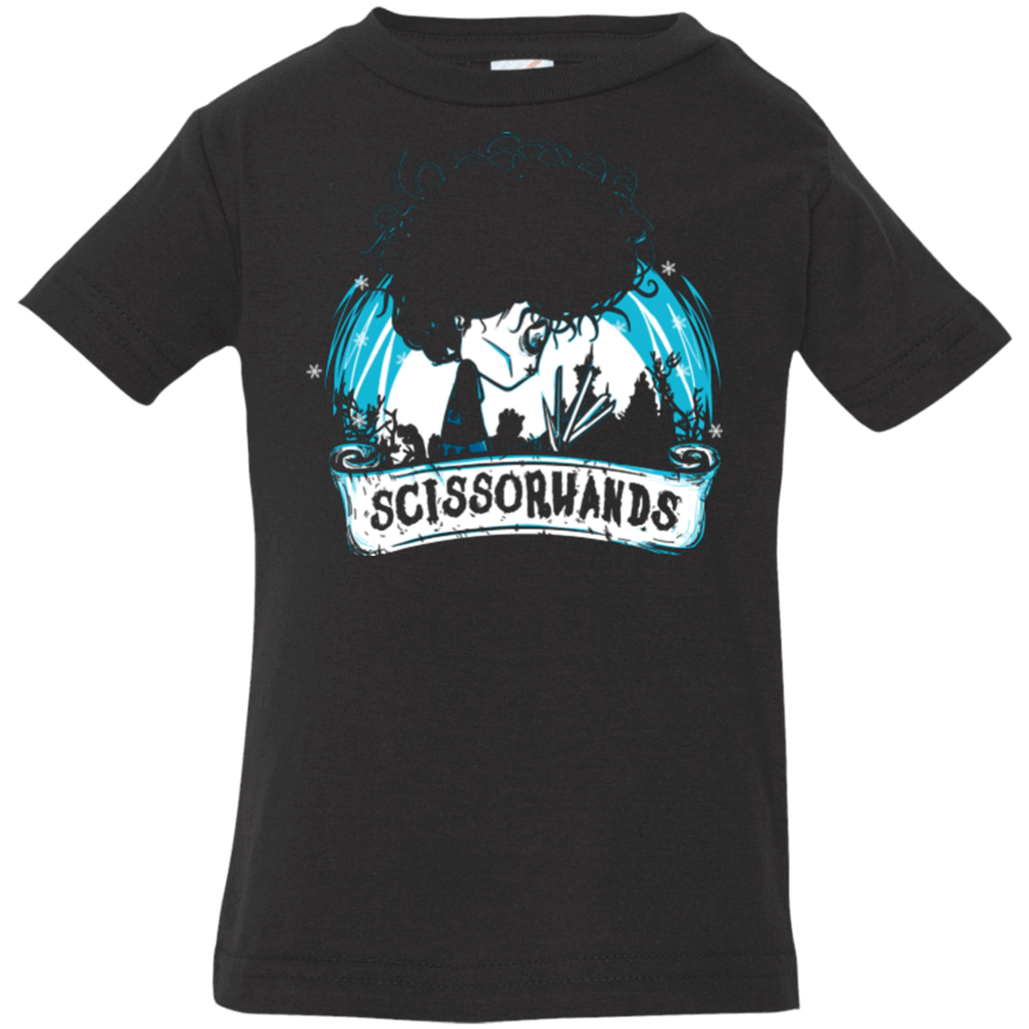 T-Shirts Black / 6 Months Scissorhands Infant Premium T-Shirt