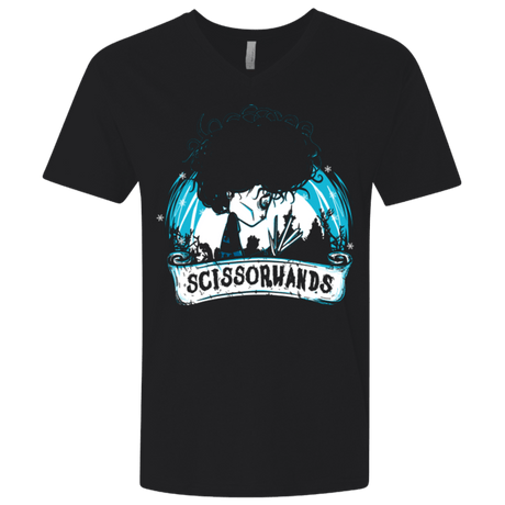 T-Shirts Black / X-Small Scissorhands Men's Premium V-Neck
