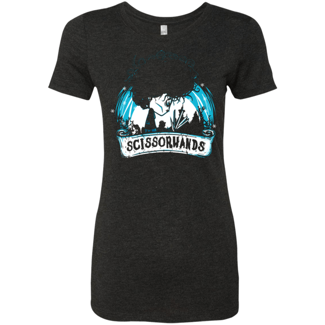 T-Shirts Vintage Black / Small Scissorhands Women's Triblend T-Shirt
