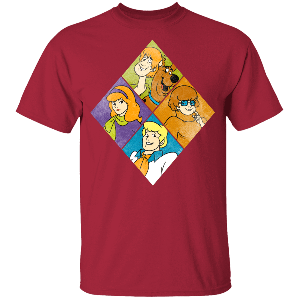 T-Shirts Cardinal / YXS Scooby And The Gang Youth T-Shirt