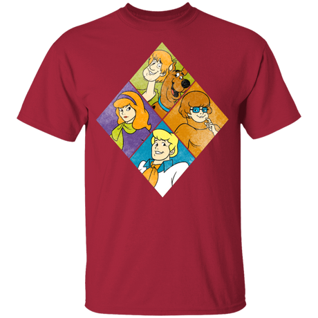 T-Shirts Cardinal / YXS Scooby And The Gang Youth T-Shirt