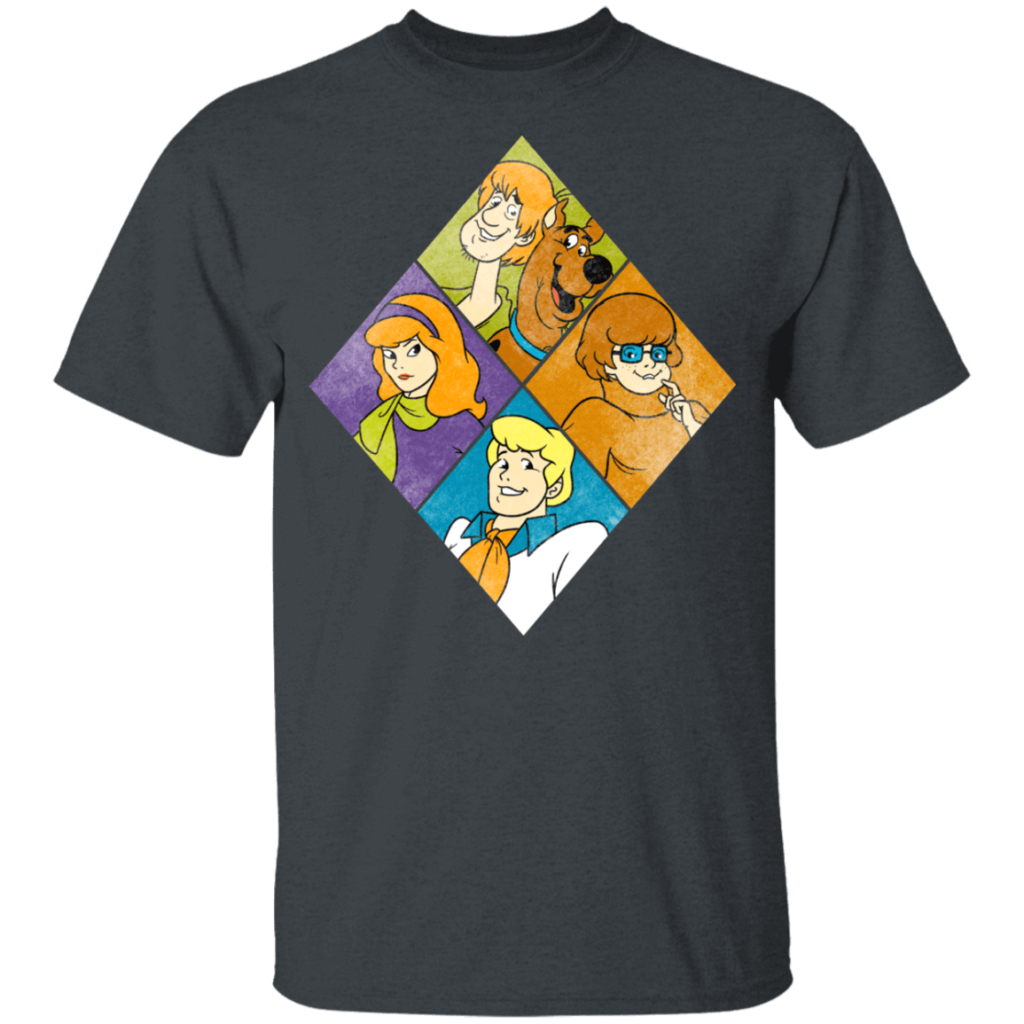T-Shirts Dark Heather / YXS Scooby And The Gang Youth T-Shirt