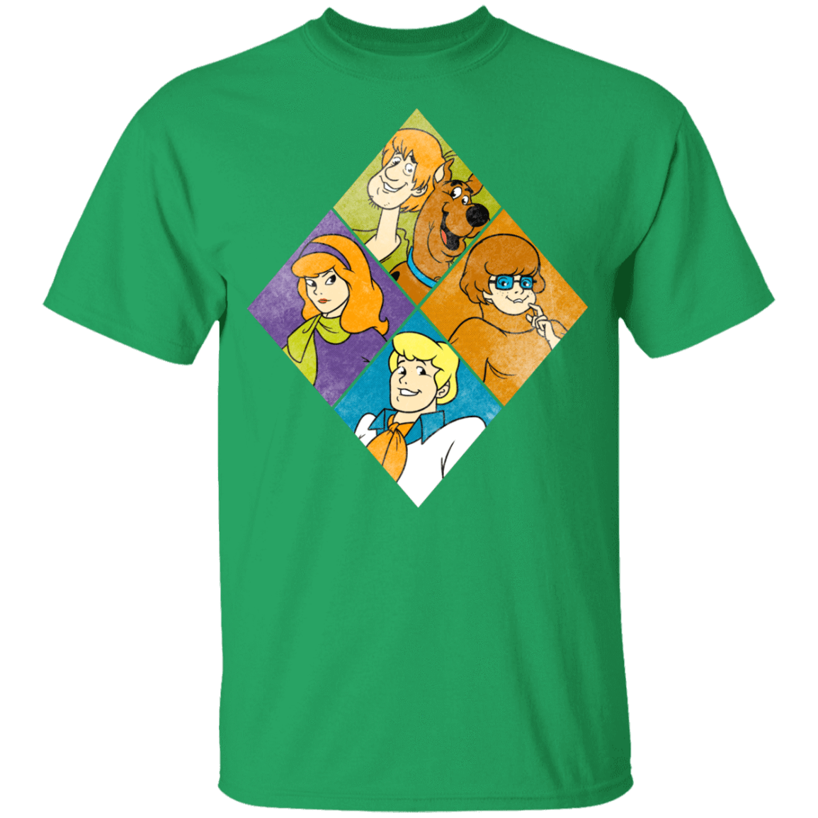 T-Shirts Irish Green / YXS Scooby And The Gang Youth T-Shirt