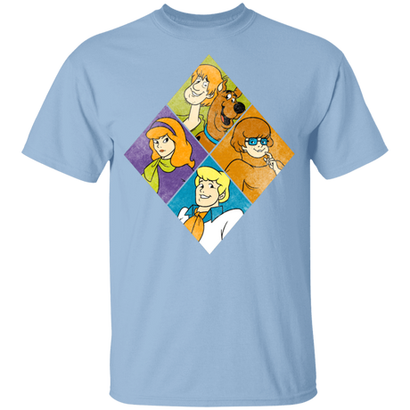 T-Shirts Light Blue / YXS Scooby And The Gang Youth T-Shirt