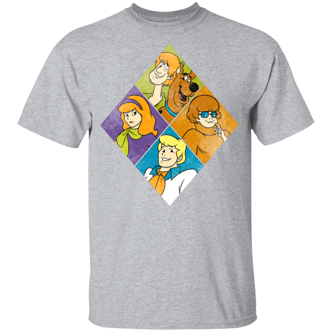 T-Shirts Sport Grey / YXS Scooby And The Gang Youth T-Shirt
