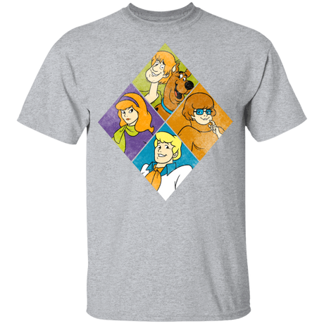 T-Shirts Sport Grey / YXS Scooby And The Gang Youth T-Shirt
