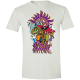 T-Shirts White / X-Small Scooby Natural Men's Semi-Fitted Softstyle