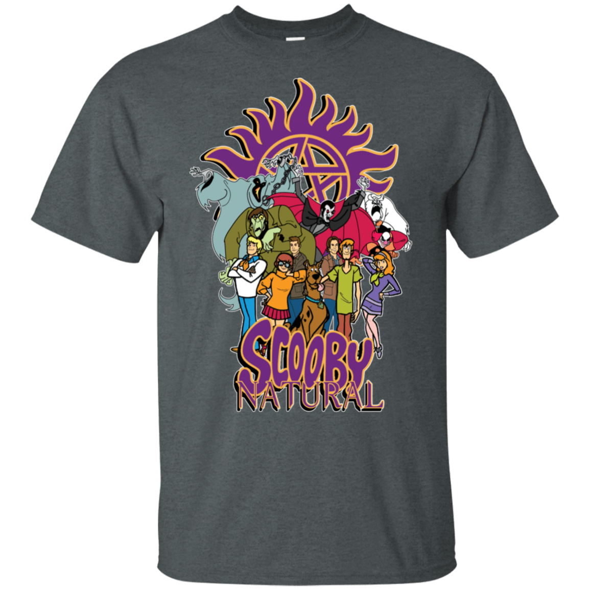 T-Shirts Dark Heather / S Scooby Natural T-Shirt