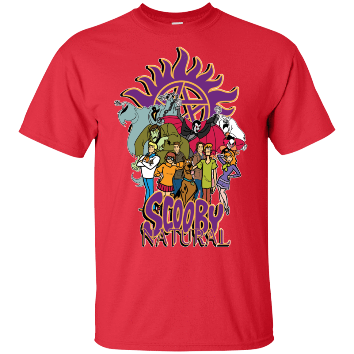 T-Shirts Red / S Scooby Natural T-Shirt