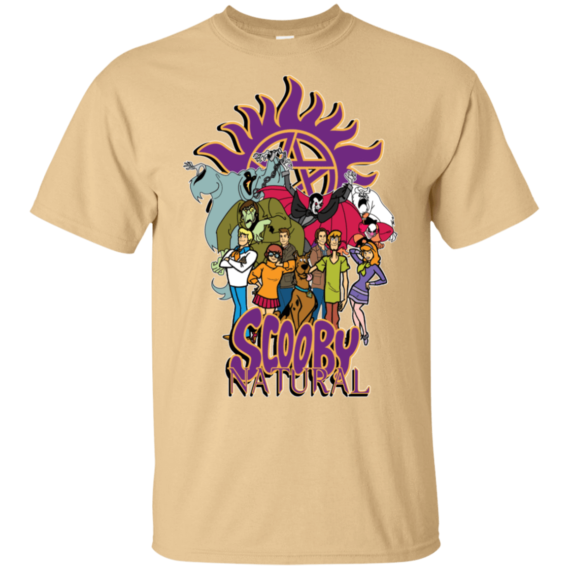 T-Shirts Vegas Gold / S Scooby Natural T-Shirt