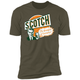 T-Shirts Military Green / S Scotch Retro Worn Men's Premium T-Shirt