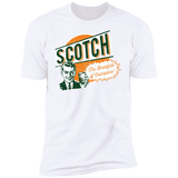 T-Shirts White / S Scotch Retro Worn Men's Premium T-Shirt