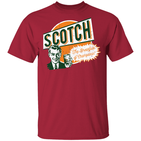 T-Shirts Cardinal / S Scotch Retro Worn T-Shirt