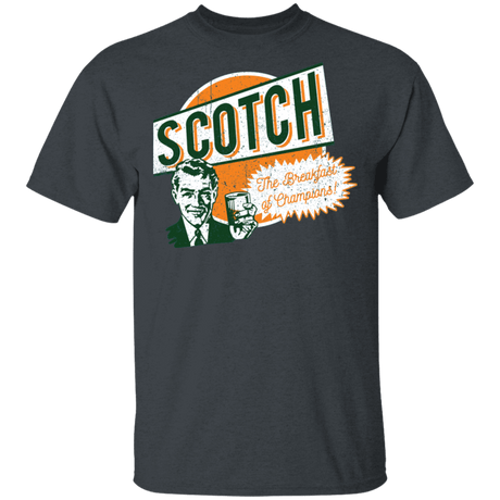 T-Shirts Dark Heather / S Scotch Retro Worn T-Shirt