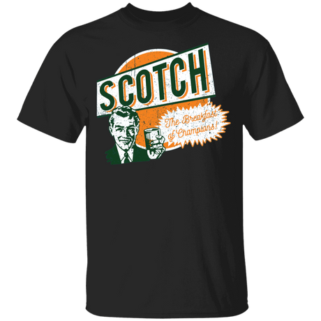 T-Shirts Black / YXS Scotch Retro Worn Youth T-Shirt