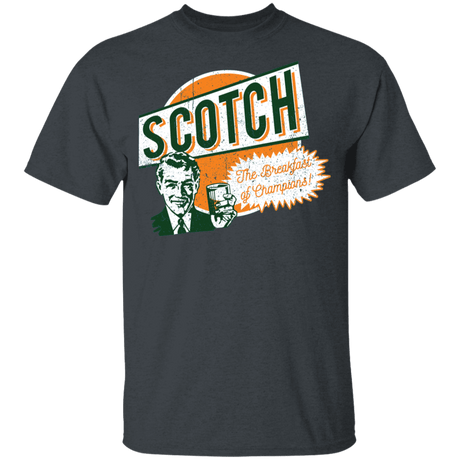 T-Shirts Dark Heather / YXS Scotch Retro Worn Youth T-Shirt